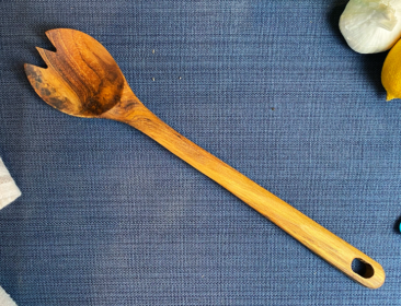 Wooden Salad Serving Spork