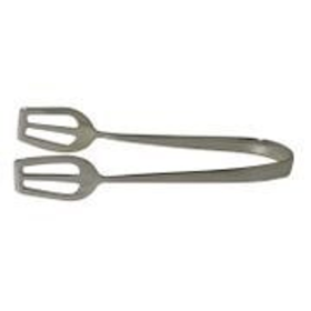 Sandwich Tongs, flat edge, Silver Plate