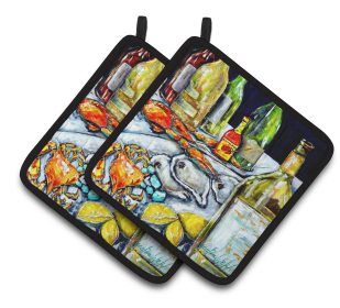 Sit a Spell Pair of Pot Holders