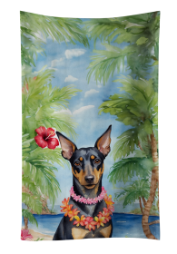 Manchester Terrier Luau Kitchen Towel