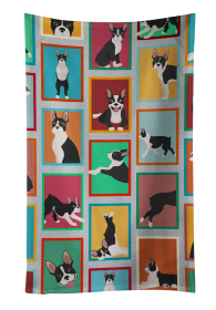 Lots of Boston Terrier Kitchen Towel