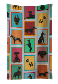 Lots of Doberman Pinscher Kitchen Towel