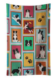 Lots of Border Collie Kitchen Towel