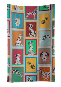 Lots of Harlequin Natural Ears Great Dane Kitchen Towel