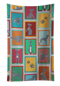 Lots of Italian Greyhound Kitchen Towel