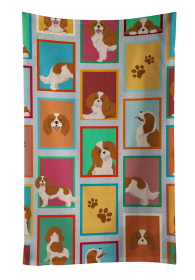 Lots of Blenheim Cavalier Spaniel Kitchen Towel