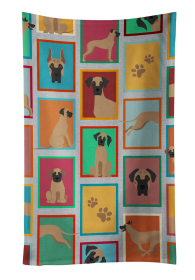 Lots of Fawn Great Dane Kitchen Towel