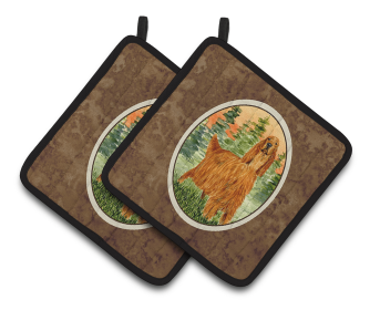 Irish Setter Pair of Pot Holders