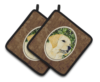 Labrador Pair of Pot Holders