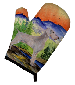 Weimaraner Oven Mitt