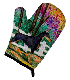 Doberman Oven Mitt (size: 8.5 x 12)