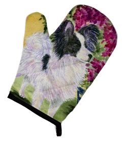 Papillon Oven Mitt (size: 8.5 x 12)