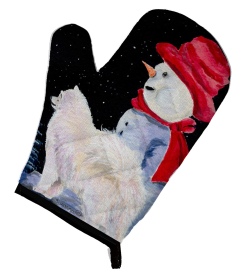 Samoyed Oven Mitt (size: 8.5 x 12)