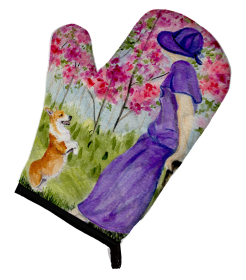 Corgi Oven Mitt (size: 8.5 x 12)