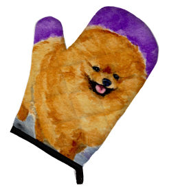 Pomeranian Oven Mitt (size: 8.5 x 12)