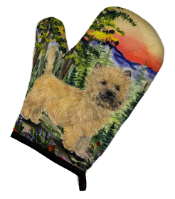 Cairn Terrier Oven Mitt (size: 8.5 x 12)